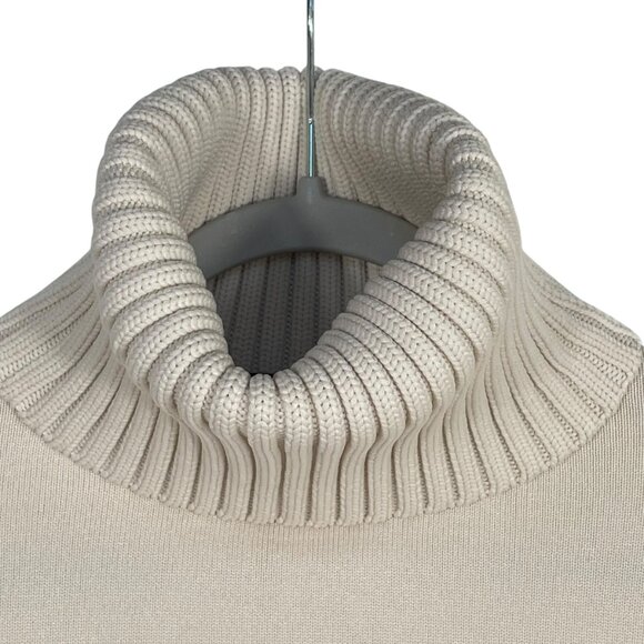 NWOT JOSEPH London Techno Basic Cream Turtleneck Sweater Women's Medium Luxury - Picture 6 of 11